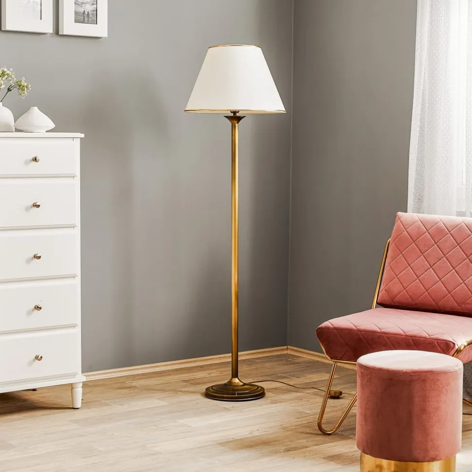 Vloerlamp Birmingham gepatineerd