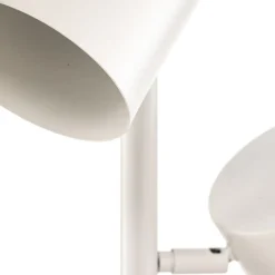Vloerlamp Bot, wit, 3-lamps