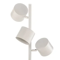 Vloerlamp Bot, wit, 3-lamps