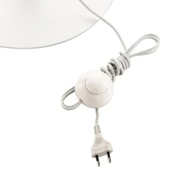 Vloerlamp Bot, wit, 3-lamps