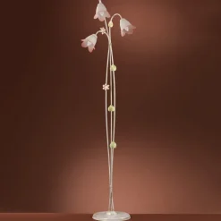 Vloerlamp Botton in Florentijnse stijl, 3-lamps