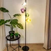 Vloerlamp Canopus, meerkleurig, hoogte 160 cm 4-lamps glas E14