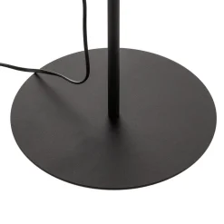 Vloerlamp Chicago met kap van linnen