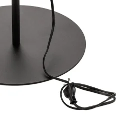 Vloerlamp Chicago met kap van linnen