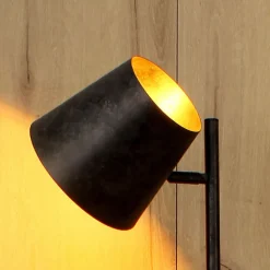 Vloerlamp Colt, 1-lamp, vorst-grijs