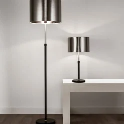 Vloerlamp Column met metalen kap