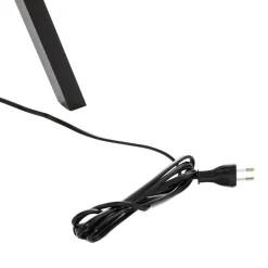 Vloerlamp Covaleda med driepootsframe zwart/goud