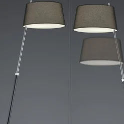 Vloerlamp David, verstelbaar