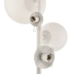 Vloerlamp Dione, 4-lamps, wit