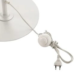 Vloerlamp Dione, 4-lamps, wit