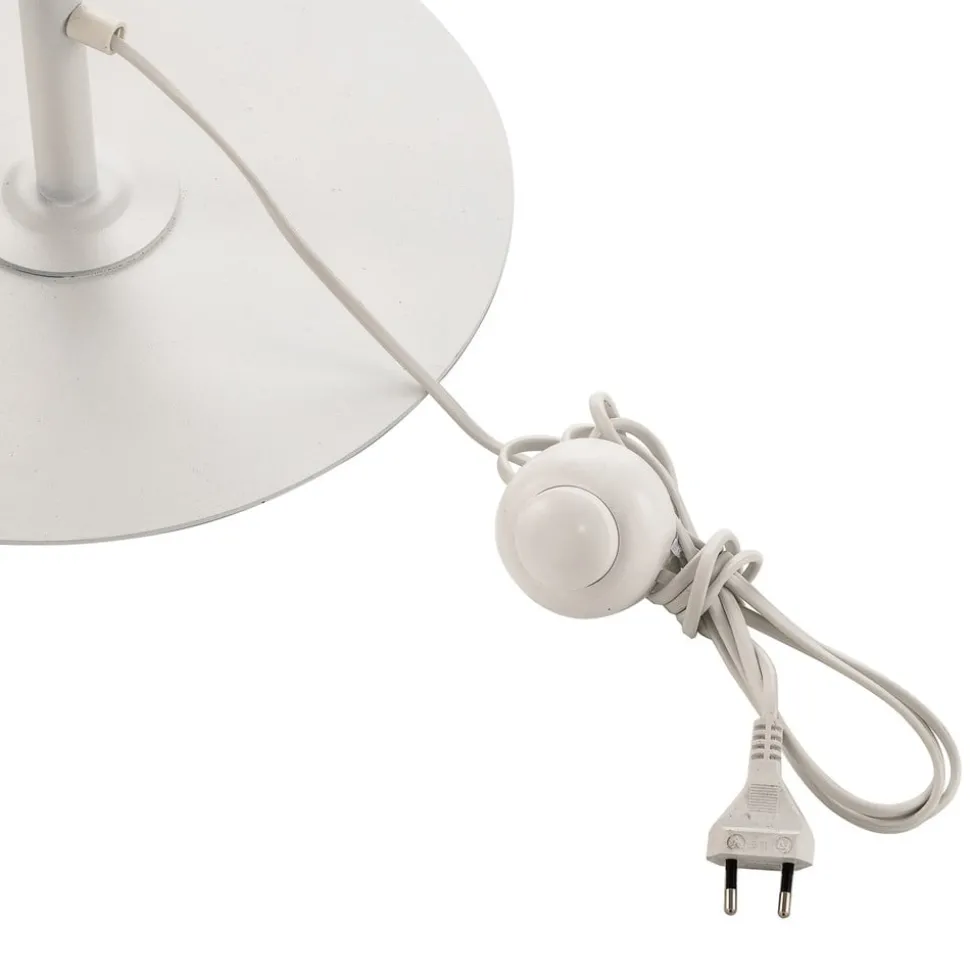 Vloerlamp Dione, 4-lamps, wit