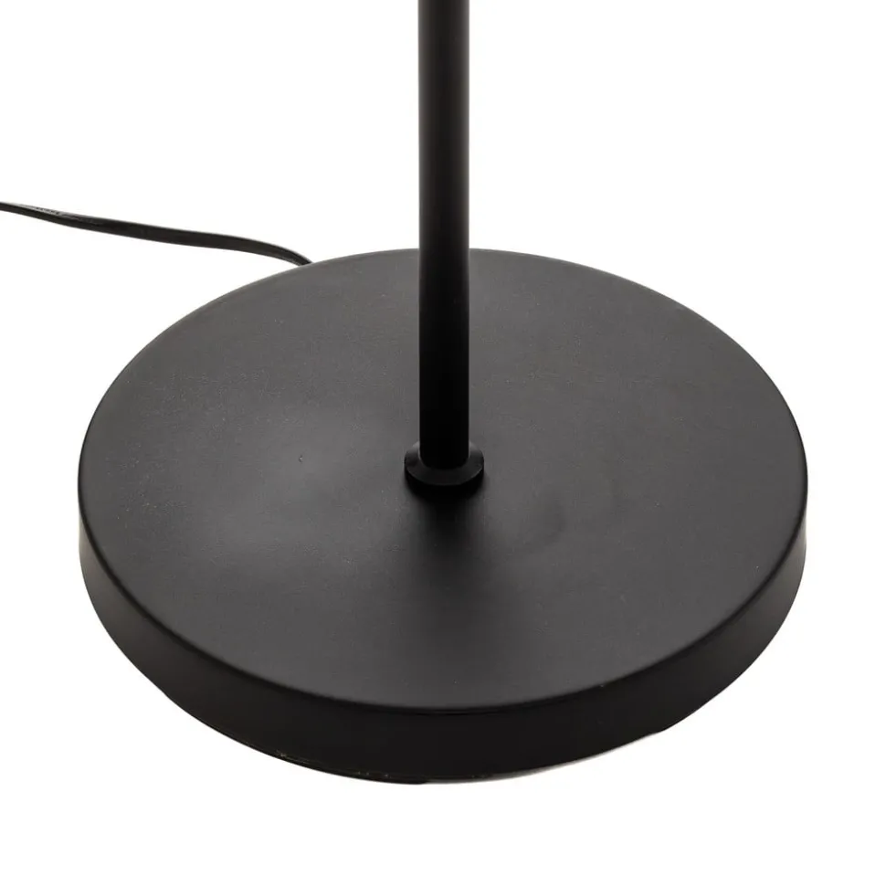 Vloerlamp Edgar, 2-lamps, zwart