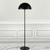 Vloerlamp Ellen 40 met metalen kap, zwart