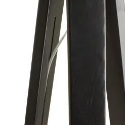 Vloerlamp Emi met driepoot en 2-kleurige lampenkap