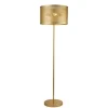 Vloerlamp Fishnet, goud
