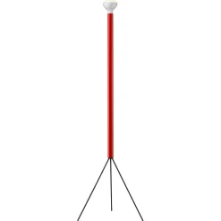 Vloerlamp FLOS Luminator, rood, hoogte 189 cm, metaal