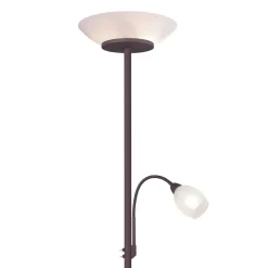 Vloerlamp Gerry in roestkleuren