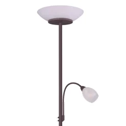 Vloerlamp Gerry in roestkleuren