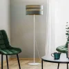 Vloerlamp Golden Duo mintgroen/goud