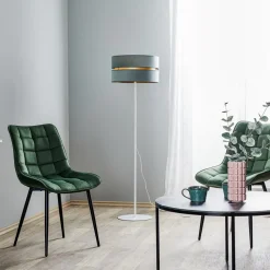 Vloerlamp Golden Duo mintgroen/goud