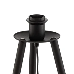 Vloerlamp Juta met driepoot