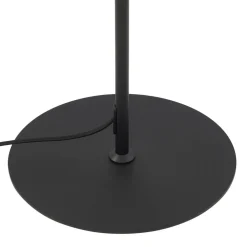 Vloerlamp Lindby Edion, zwart, metaal