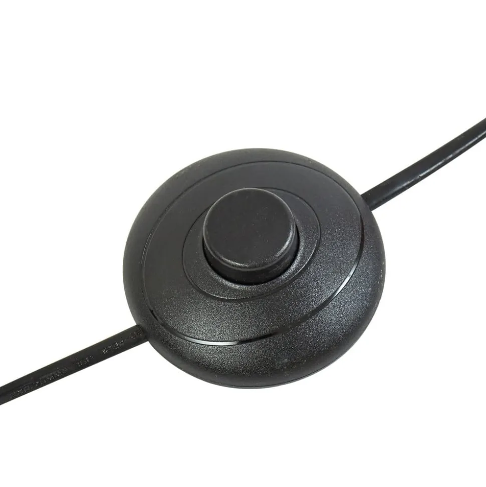 Vloerlamp Lindby, zwart/goud, marmer, 153cm