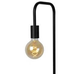 Vloerlamp Lorin in zwart