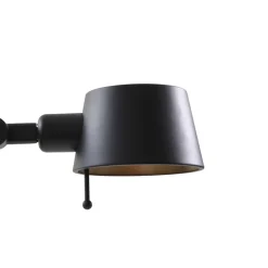 Vloerlamp Lucande Silka, hoogte 173 cm, zwart, metaal