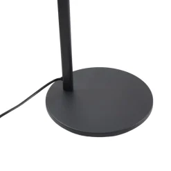 Vloerlamp Lucande Silka, hoogte 173 cm, zwart, metaal