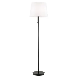Vloerlamp Ludwig, mat zwart