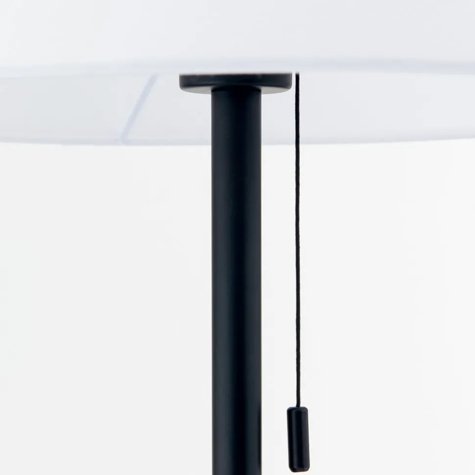 Vloerlamp Ludwig, mat zwart