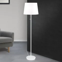 Vloerlamp Ludwig, wit