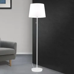 Vloerlamp Ludwig, wit