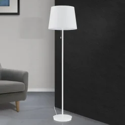 Vloerlamp Ludwig, wit