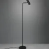 Vloerlamp Marley, zwart, hoogte 151 cm, metaal