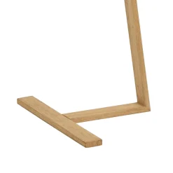 Vloerlamp Memphis LS met textiel-kap, wit