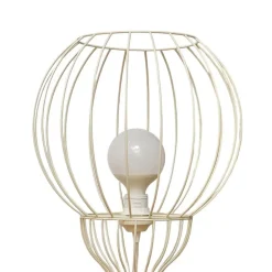 Vloerlamp Mercure, zand, metaal/kunststof, hoogte 93 cm