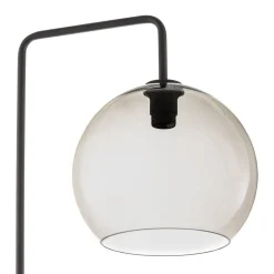 Vloerlamp Monaco met kap van glazen bol