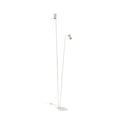 Vloerlamp Mono II, 2-lamps, wit