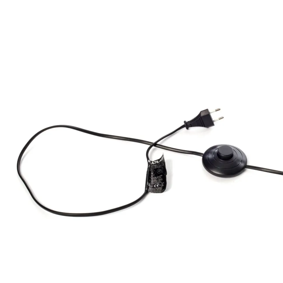 Vloerlamp Multilamp, 6-lamps, zwart