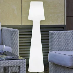 Vloerlamp Newgarden Lola hoogte 110 cm warmwit