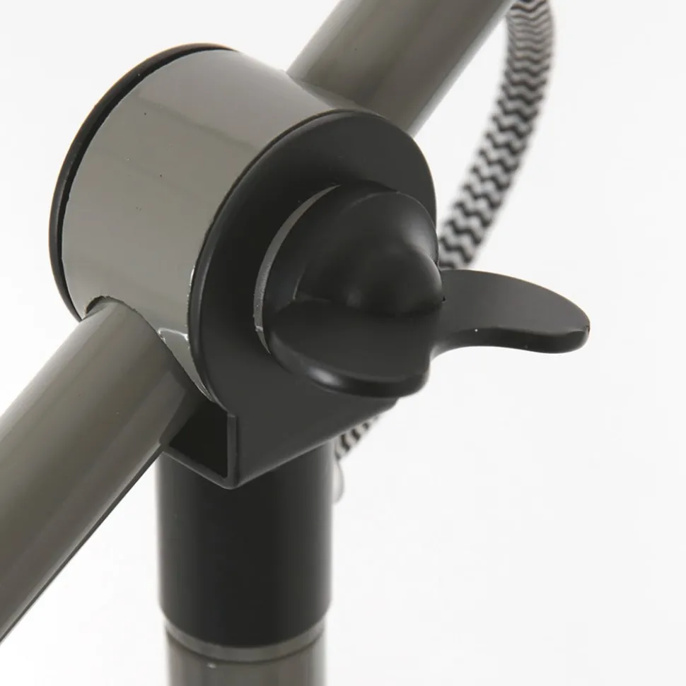 Vloerlamp Nové, verstelbaar, groen