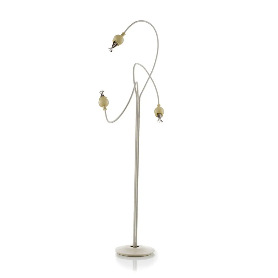 Vloerlamp Poppy - Met drie flexarmen