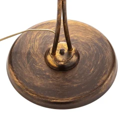 Vloerlamp Rosina met twee keramische kappen