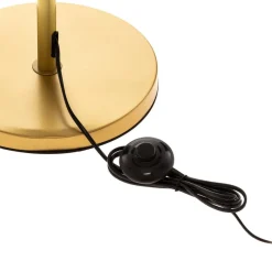 Vloerlamp Ruben met parelmoeren schijven