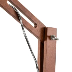 Vloerlamp Skansen, verstelbaar, grijs