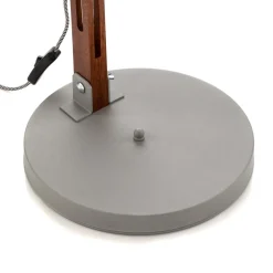 Vloerlamp Skansen, verstelbaar, grijs