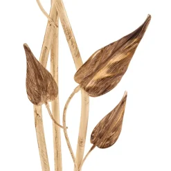 Vloerlamp Vanda in Florentijnse stijl, ivoor