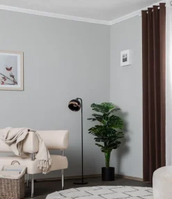 Vloerlamp Yildo 6906 Kantelbare kap zwart/koper